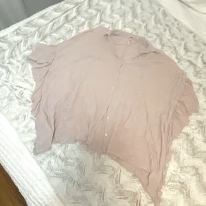 FREE PEOPLE Ruffled button up